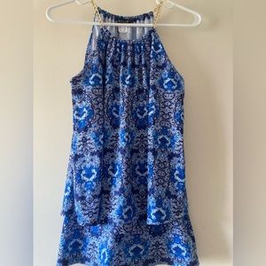 VENUS Gold Chain Straps Sleeveless Cami, size S